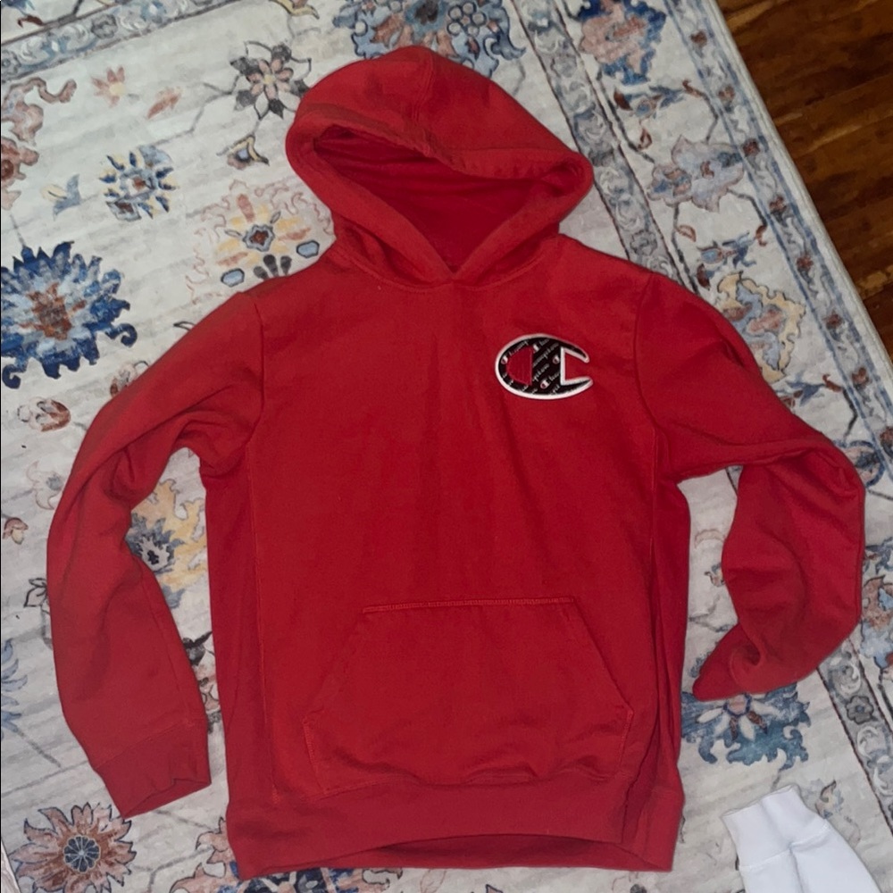 Champion Hoodie Red